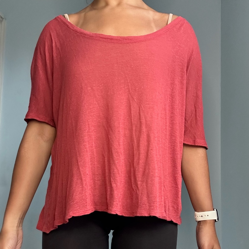 Silence and noise knit tshirt